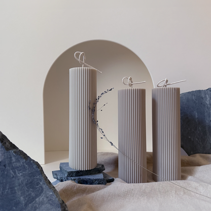 Maxi pillar candle